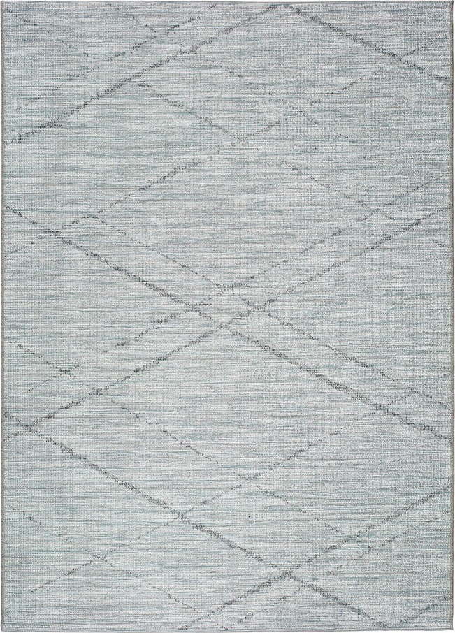 Modrošedý venkovní koberec Universal Weave Cassita