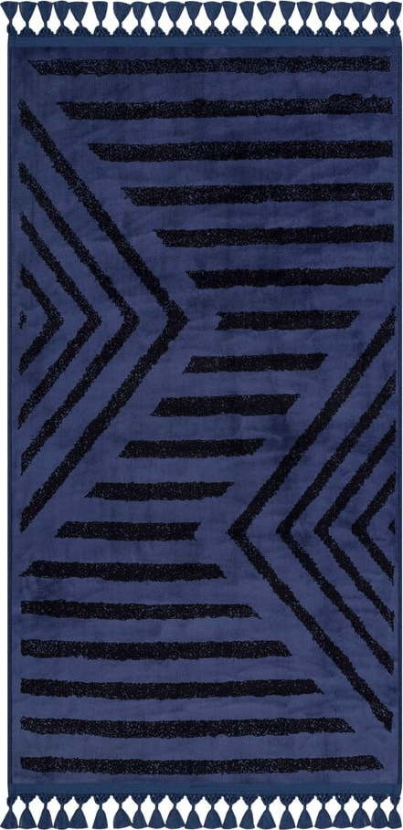 Modrý pratelný koberec 150x80 cm - Vitaus Vitaus
