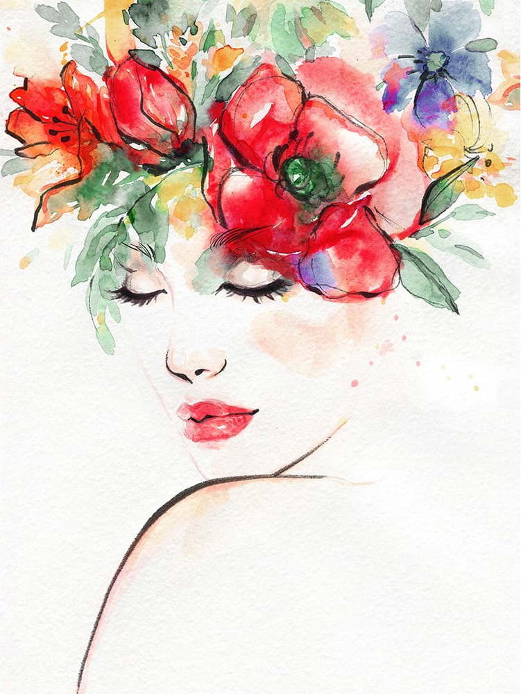 Obraz Styler Canvas Flower Head