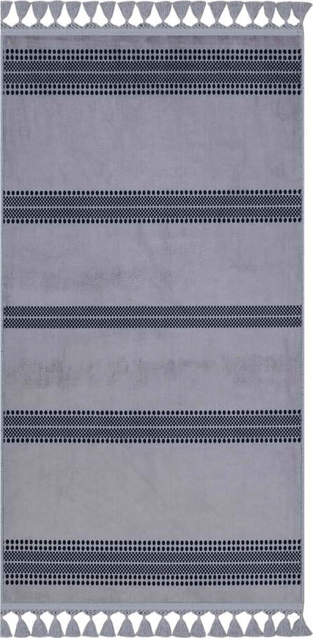 Šedý pratelný koberec 160x100 cm - Vitaus Vitaus