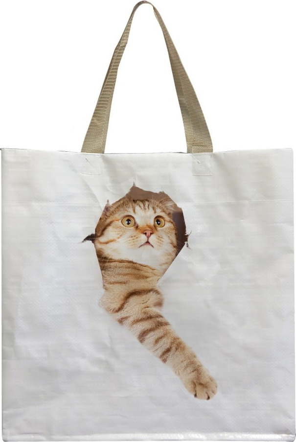 Taška s potiskem koček Esschert Design Cats Esschert Design