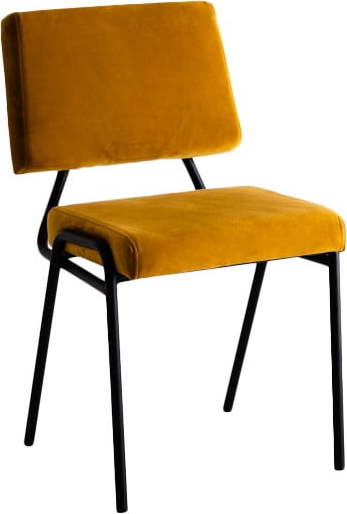 Žlutá jídelní židle Simple - CustomForm CustomForm