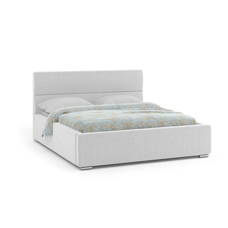Čalouněná postel NEVADA 160x200 cm Bílá KOLA