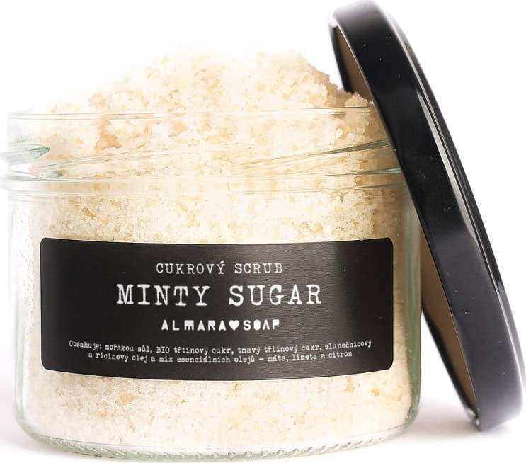 Peeling s vůní máty Minty Sugar - Almara Soap Almara Soap