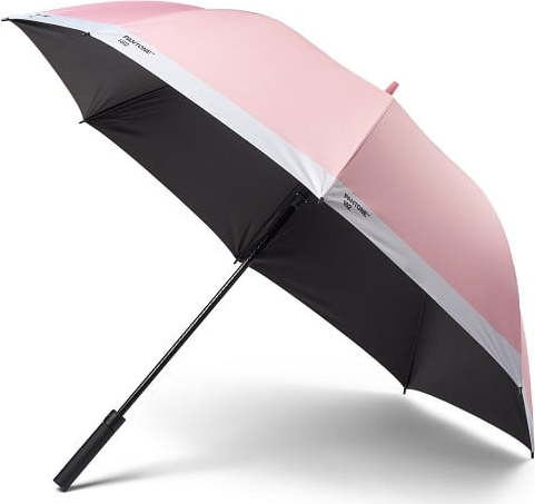 Růžový holový deštník Pantone Pantone