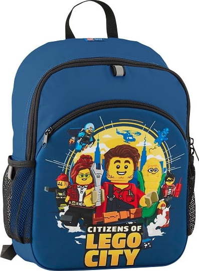 Tmavě modrý dětský batoh LEGO® City Citizens