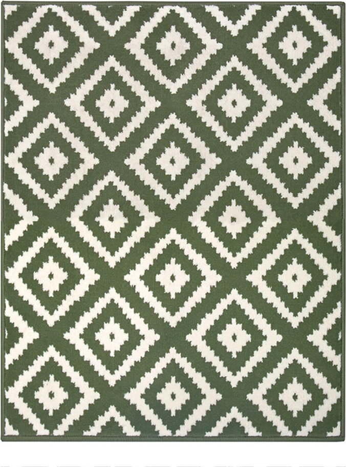 Zelený koberec 290x200 cm Diamond - Hanse Home Hanse Home