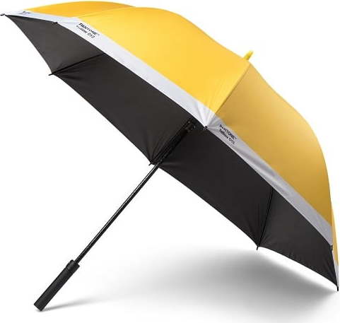 Žlutý holový deštník Pantone Pantone