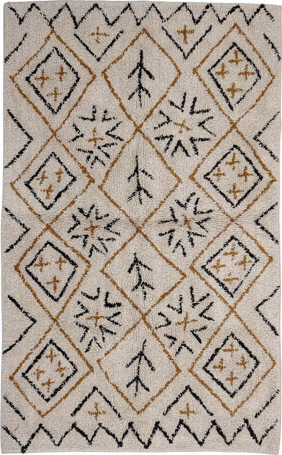 Béžový koberec 150x90 cm Jaida - Bloomingville Bloomingville