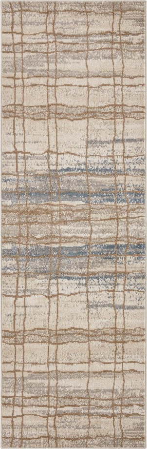 Béžový koberec běhoun 200x80 cm Terrain - Hanse Home Hanse Home