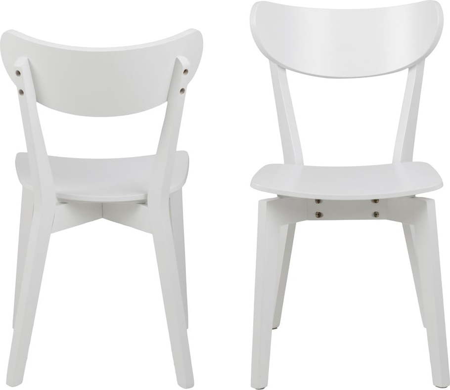 Bílá jídelní židle Roxby - Actona Actona