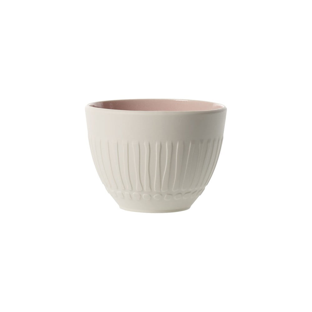 Bílo-růžový porcelánový šálek Villeroy & Boch Blossom