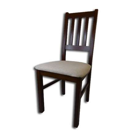 Jídelní židle BOSS 4 - ořech + tkanina 7 MIX-DREW