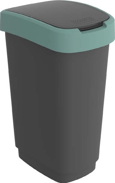 Odpadkový koš z recyklovaného plastu 50 l Twist - Rotho ROTHO