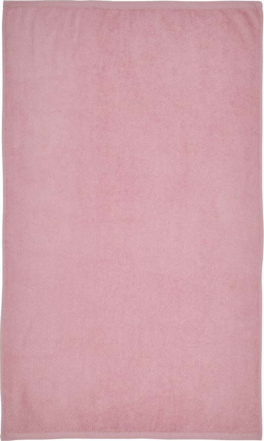 Růžová rychleschnoucí bavlněná osuška 120x70 cm Quick Dry - Catherine Lansfield Catherine Lansfield