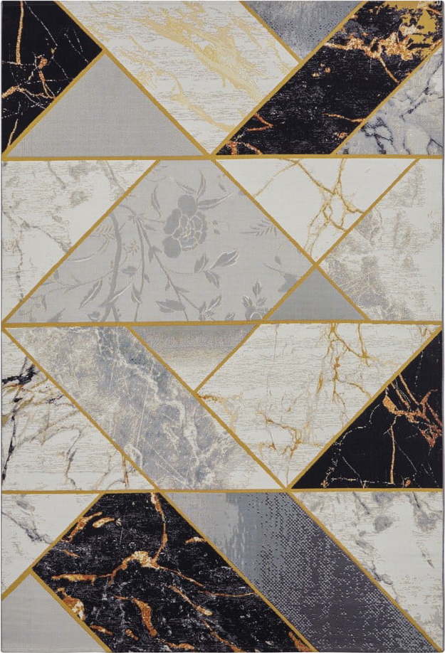 Žluto-šedý venkovní koberec 180x120 cm Flair - Hanse Home Hanse Home