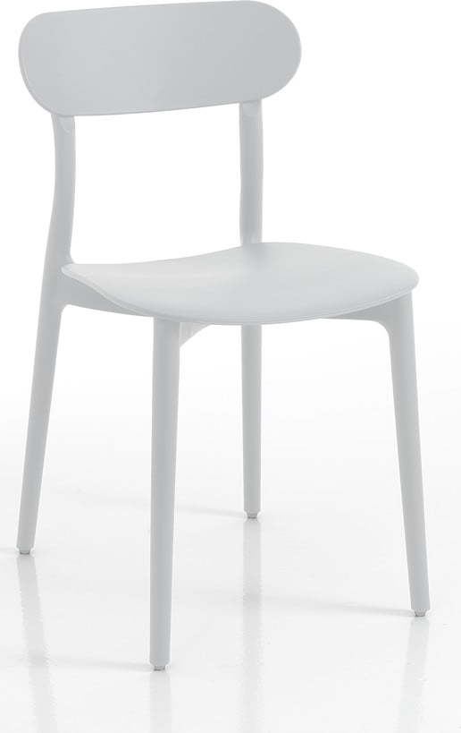 Bílá plastová zahradní židle Stoccolma - Tomasucci Tomasucci
