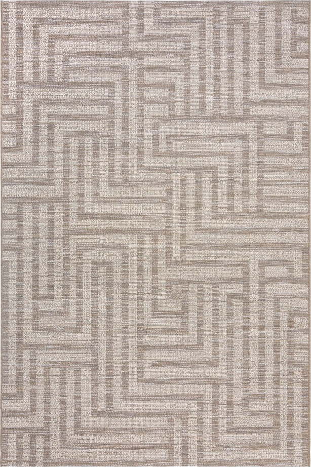Šedo-béžový venkovní koberec 170x120 cm Salerno - Flair Rugs Flair Rugs