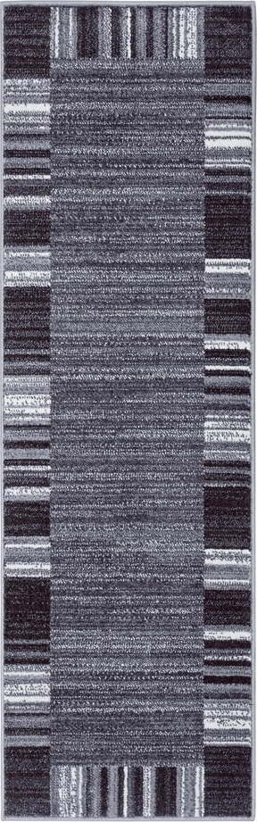 Šedý/béžový koberec běhoun 200x67 cm Border - Hanse Home Hanse Home