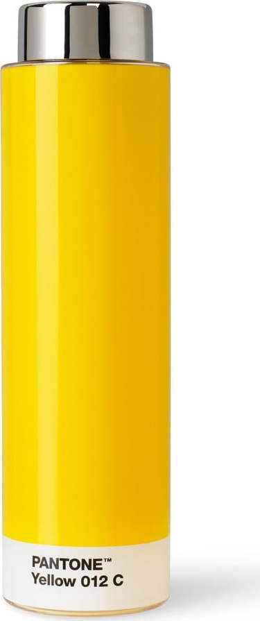 Žlutá láhev na vodu z tritanu Pantone