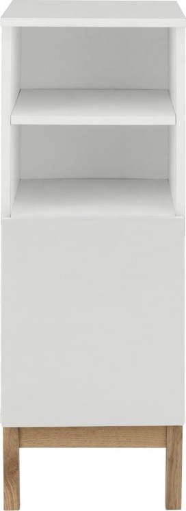 Bílá nízká koupelnová skříňka 30x86 cm Mirza - Støraa Støraa
