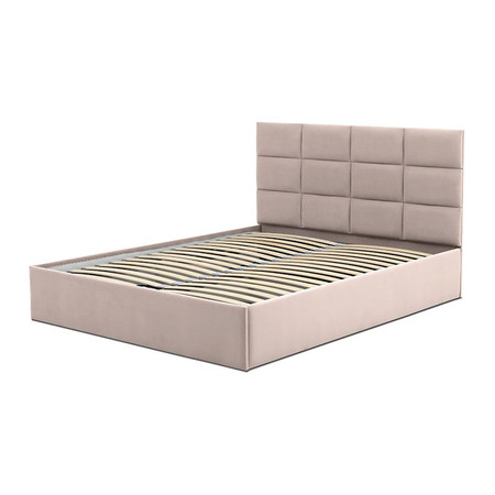 Čalouněná postel TORES bez matrace rozměr 160x200 cm Béžová SG-nábytek
