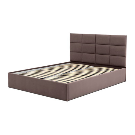 Čalouněná postel TORES bez matrace rozměr 180x200 cm Kakao SG-nábytek