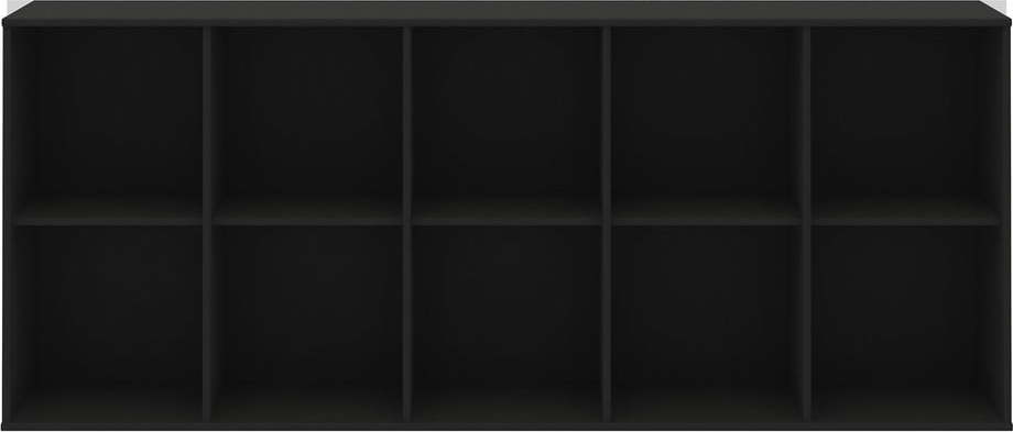 Černý modulární policový systém 169x69 cm Mistral Kubus - Hammel Furniture Hammel Furniture
