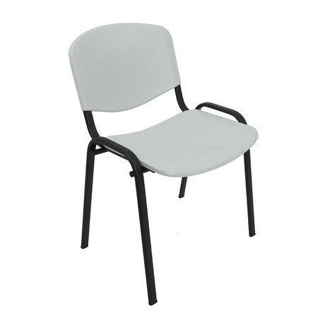 Konferenční plastová židle ISO Bílá Mazur