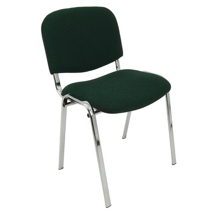 Konferenční židle ISO CHROM C32 - černo/zelená Mazur