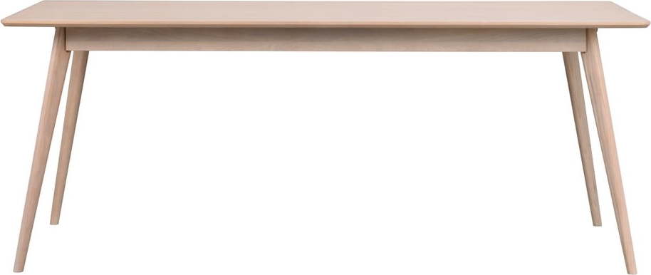 Rozkládací jídelní stůl s deskou v dubovém dekoru 190x90 cm Yumi - Rowico Rowico