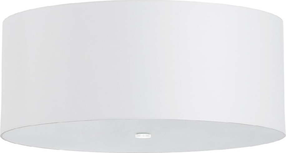 Bílé stropní svítidlo se skleněným stínidlem ø 70 cm Volta – Nice Lamps Nice Lamps