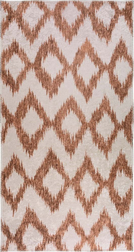 Bílo-oranžový pratelný koberec 120x180 cm – Vitaus Vitaus