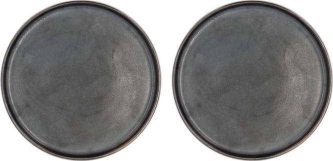 Černé dezertní talíře v sadě 2 ks ø 20.8 cm Fjord - Villa Collection Villa Collection