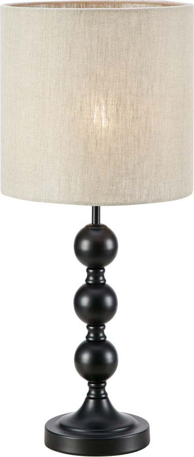 Černo-béžová stolní lampa (výška 57 cm) Octo – Markslöjd Markslöjd