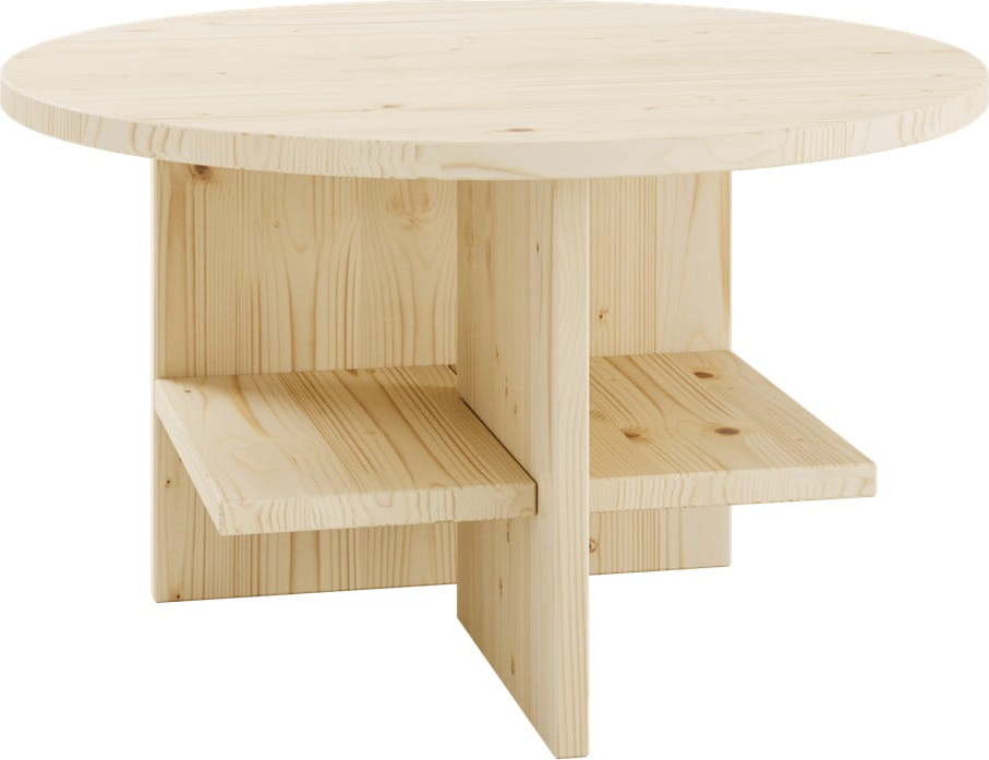 Kulatý konferenční stolek v přírodní barvě Rondure – Karup Design Karup Design