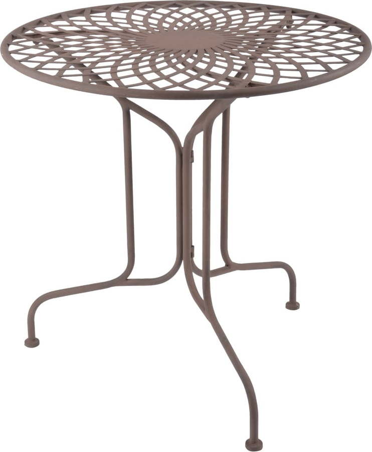 Kulatý zahradní jídelní stůl ø 70 cm – Esschert Design Esschert Design