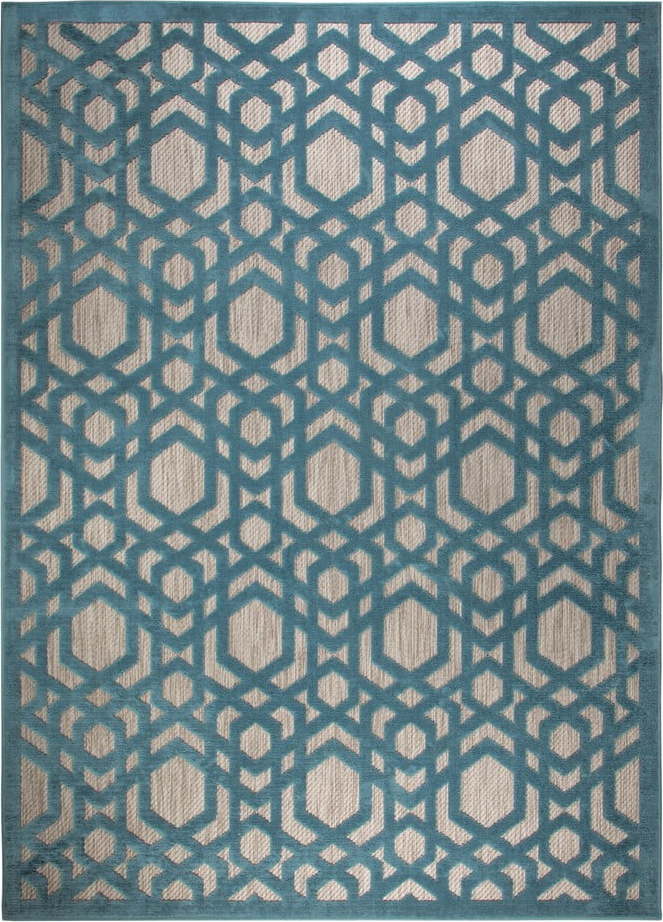 Modrý venkovní koberec 290x200 cm Oro - Flair Rugs Flair Rugs