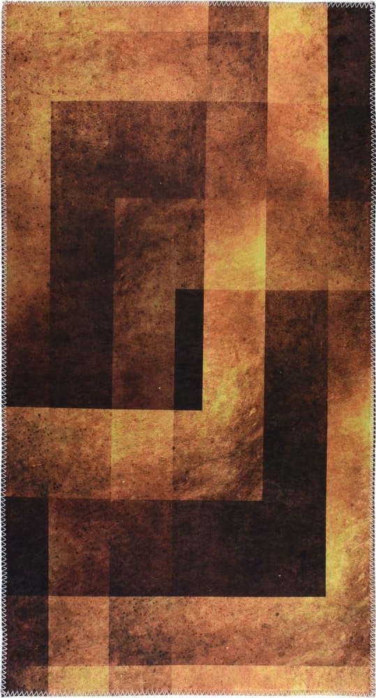 Oranžový pratelný koberec běhoun 80x200 cm – Vitaus Vitaus