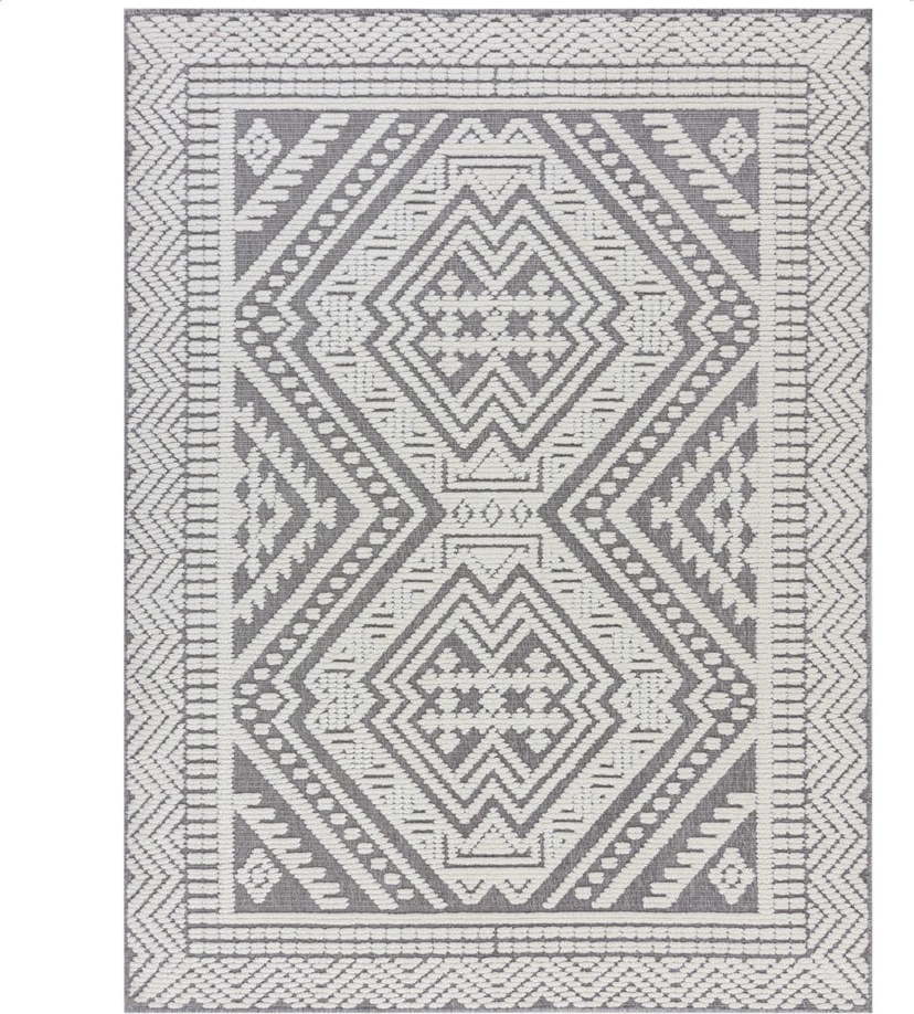 Šedý pratelný koberec 80x145 cm Verve Jaipur – Flair Rugs Flair Rugs