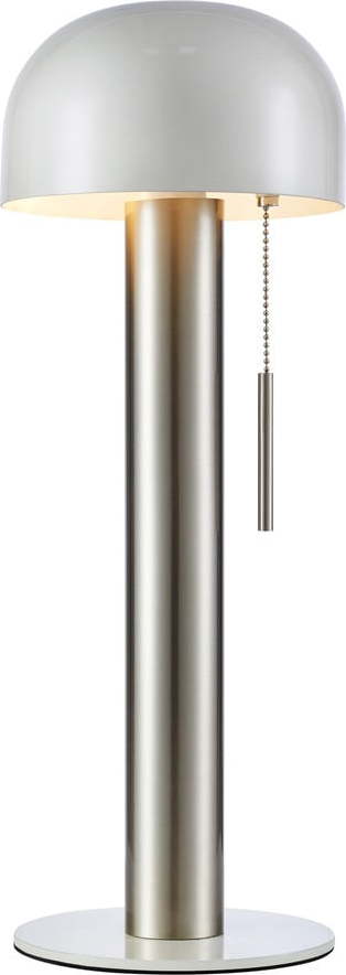 Stolní lampa v bílo-stříbrné barvě (výška 46 cm) Costa – Markslöjd Markslöjd