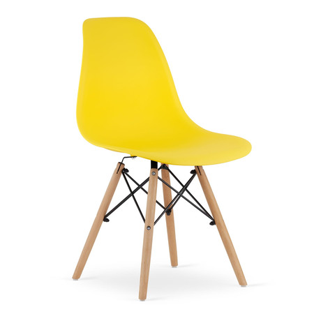 Židle OSAKA - buk/žlutá SG-nábytek