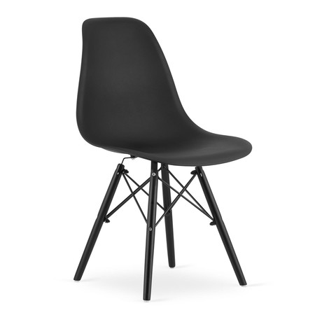 Židle OSAKA - černá/černá SG-nábytek