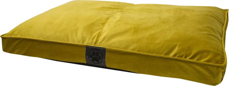 Žlutý semišový pelíšek 110x70 cm Dog Box - Ego Dekor Ego Dekor