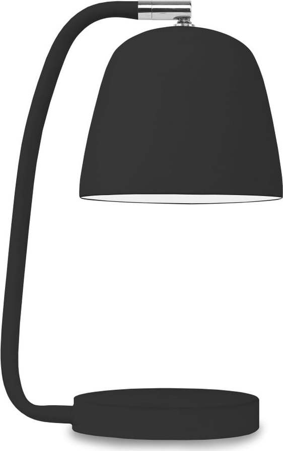 Černá stolní lampa s kovovým stínidlem (výška 28 cm) Newport – it's about RoMi IT´S ABOUT RoMi