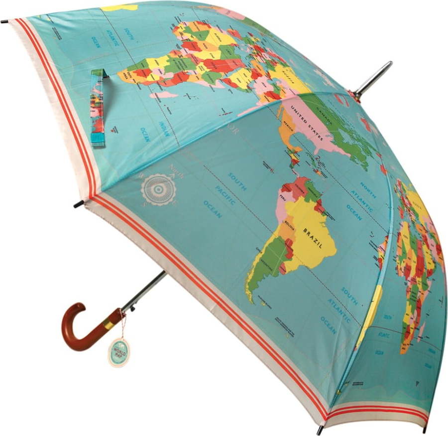 Deštník ø 117 cm World Map – Rex London Rex London