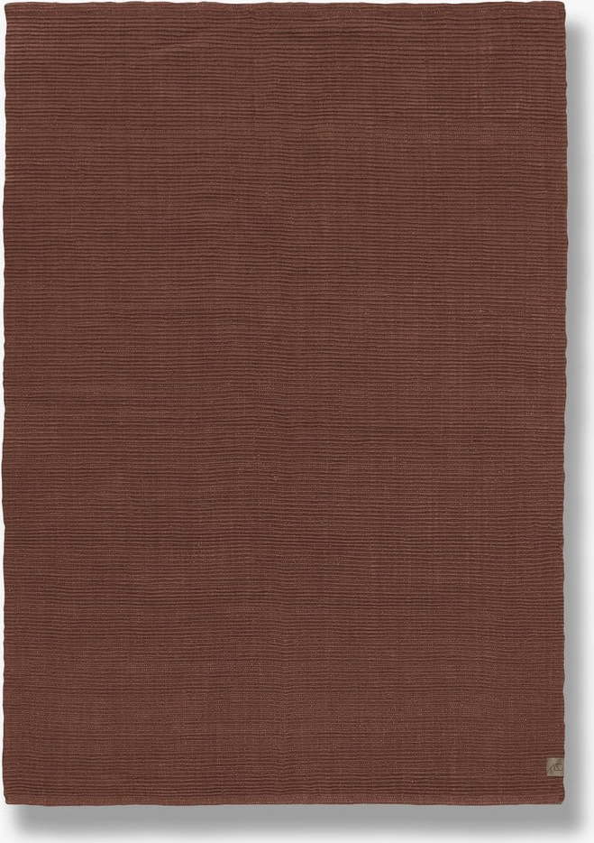 Hnědý jutový koberec běhoun 70x150 cm Ribbon – Mette Ditmer Denmark Mette Ditmer Denmark