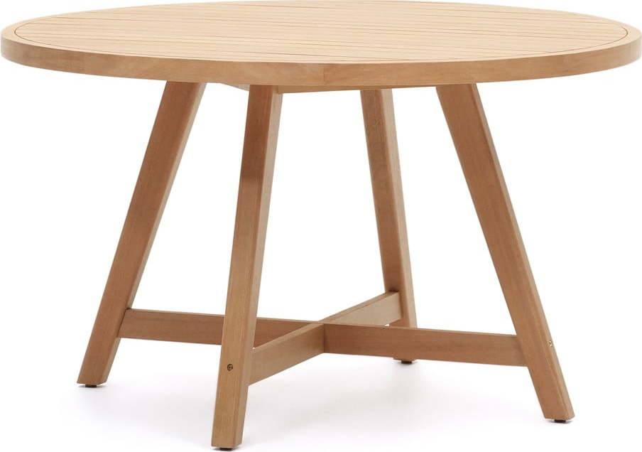 Kulatý zahradní jídelní stůl z eukalyptového dřeva ø 130 cm Urqell – Kave Home Kave Home