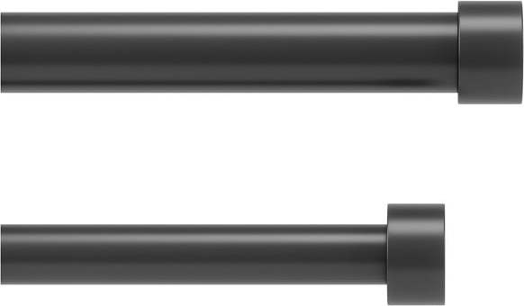 Ocelová roztažitelná dvojitá garnýž 91 - 168 cm Cappa – Umbra Umbra
