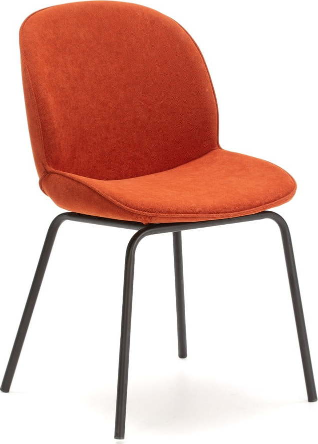 Oranžové jídelní židle v sadě 2 ks Vicky – Marckeric Marckeric